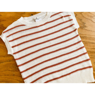 Striped Sweater Top | BC-37