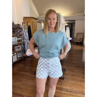 Checkmate High-rise Shorts | MD-02