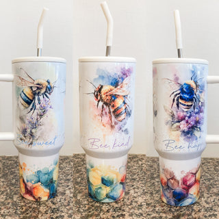 40oz Bee Kind Tumbler