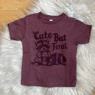 Cute But Feral Kid’s Graphic Tee | KT-31