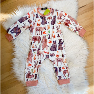 Timberland Baby Boy Animal Romper CL-07