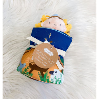 Nativity Plush with Book