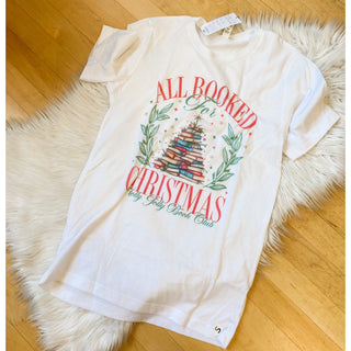 All booked For Christmas Bella Canvas T-shirt