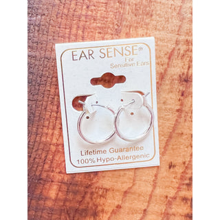 Hoop Ear Sense Earrings - Hypoallergenic