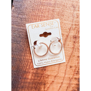 Hoop Ear Sense Earrings - Hypoallergenic