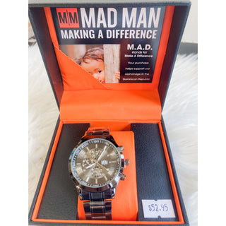 Mad Man Men's Watch  (Making a Difference)