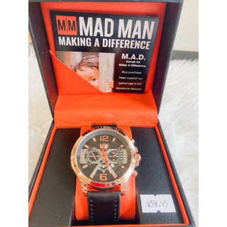 Mad Man Men's Watch  (Making a Difference)