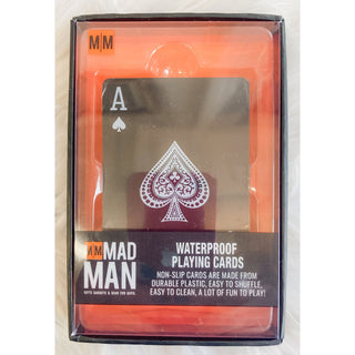 Mad Man Waterproof Playing Cards (Make a Difference)