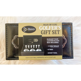 Man Of God: Golfer's Gift Set, (Divinity Boutique)