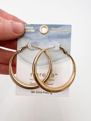 Golden Hour Chunky Earrings | Waterproof Earrings | Hypoallergenic