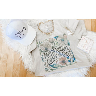 Motherhood: Grace and Grit | Graphic Tee | KT-46