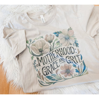 Motherhood: Grace and Grit | Graphic Tee | KT-46