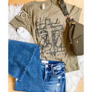 Hard Fought Hallelujah | Graphic Tee | KT-164