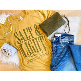 Salt and Light | Matthew 5:13-14 | Graphic Tee | KT-156