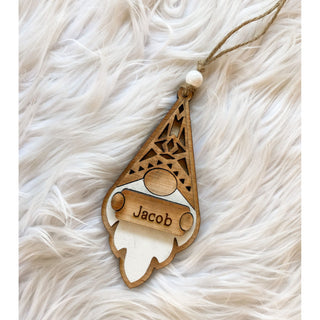 Handmade Custom Wood Ornaments | Laser Engraved in St. Charles, MO | KT-188