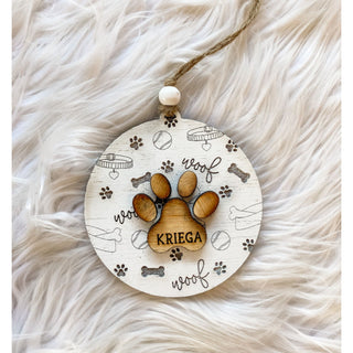 Handmade Custom Wood Ornaments | Laser Engraved in St. Charles, MO | KT-188