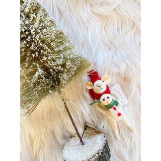 Felted Woodland Critter Ornaments KT-8