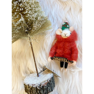 Felted Woodland Critter Ornaments KT-8