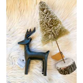 Cast Iron Reindeer Tealight Holder KT-5