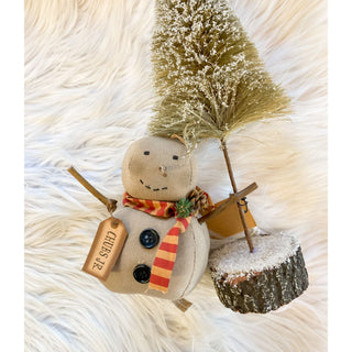 Chubs Jr Snowman Doll KT-11