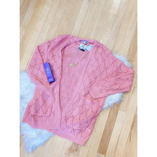 Rose Knit Cardigan| MM-18