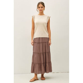 Tiered Maxi Skirt | BC-36
