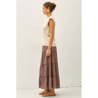 Tiered Maxi Skirt | BC-36