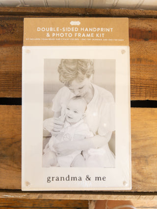 Mudpie Grandma Handprint Frame Kit
