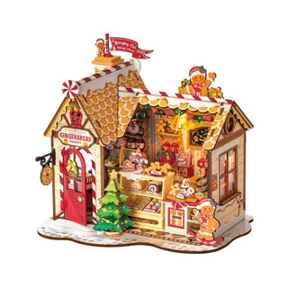 DIY Miniature House Kit: Gingerbread House