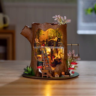 DIY Miniature House Kit: Fairytale Tree House