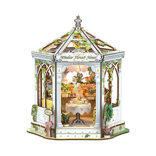 DIY Miniature House Kit: Windsor Flower House