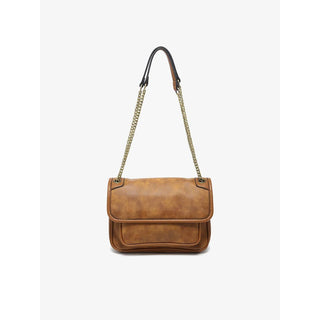 Nola Convertible Suede Crossbody Bag