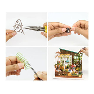 Rolife Miller's Garden DIY Garden Yard Miniature Kit