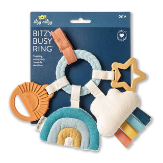 Bitzy Busy Ring™ Teething Activity Toy | Itzy Bitzy
