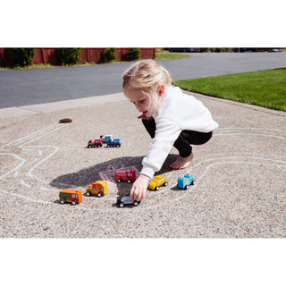 Around the Town Pull Back Racers