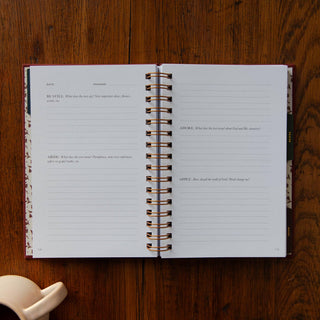 Abide Journal | Maroon Guided Christian Journal