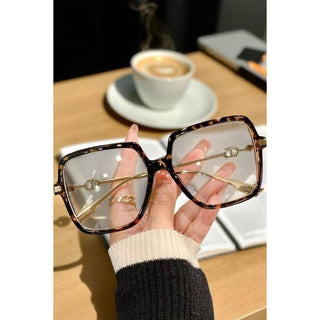 Natalie Tortoise Shell Square Blue Light Glasses