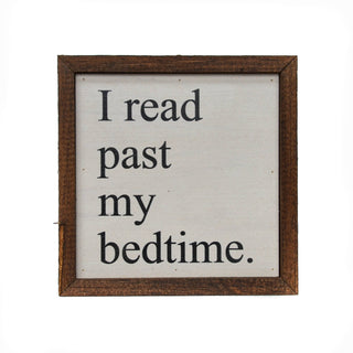 I Read Past My Bedtime 6x6