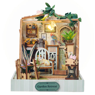 DIY Miniature House Kit: Garden Retreat | MIN602