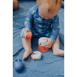 Itzy Stack & Squirt™ – Anchors Aweigh Bath Toy