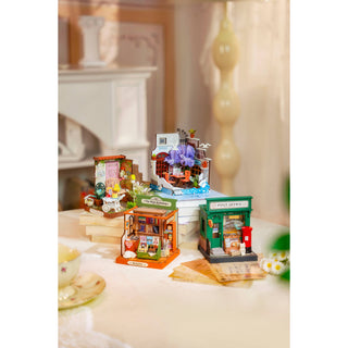 DIY Miniature House Kit | Fancy Tea Yard | Rolife DS038