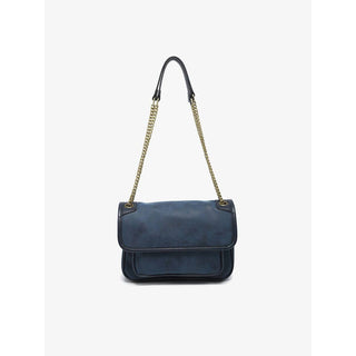 Nola Convertible Suede Crossbody Bag