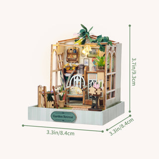 DIY Miniature House Kit: Garden Retreat | MIN602