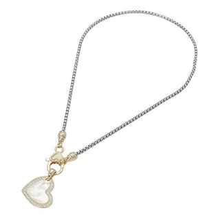Golden Heart Glow Necklace | SS-05