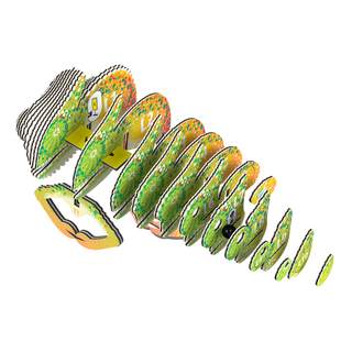 EUGY Chameleon 3D Puzzle