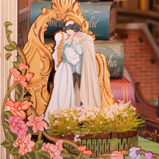DIY Book Nook Kit | Shakespeare's Verse with Dust Cover | TQ129