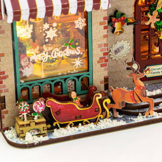 DIY Miniature House Kit | Christmas Cottage