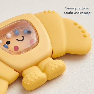 Sweetie Shake Plus™ | Silicone Teether plus Rattle Toy | Itzy Ritzy