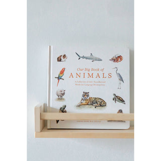 Our Big Board Book of Animals | 100+ Foundational Words