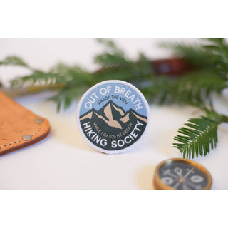 Out of Breath Hiking Patch